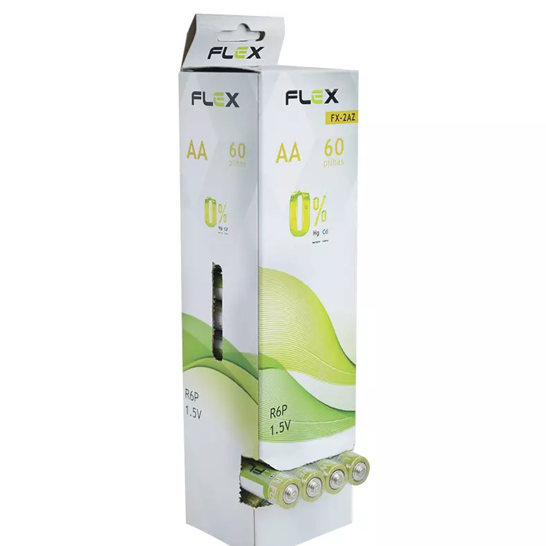CAIXA DE PILHAS FLEX FX-2AZ