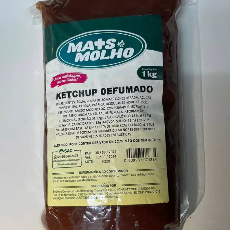 Ketchup Defumado 1kg