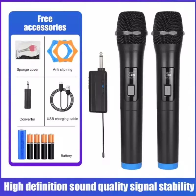 Pareja de micrófonos inalámbricos