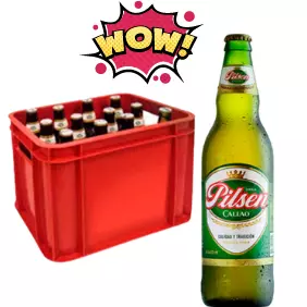 12 Cerveza Pilsen 630ml