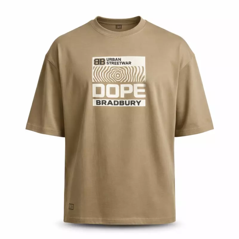 Camiseta Beige Arena: Estilo Premium