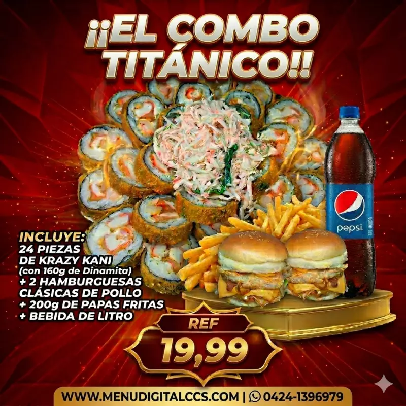 COMBO TITANICO