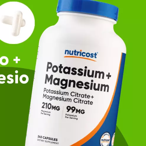 CITRATO DE POTASIO + MAGNESIO NUTRIC