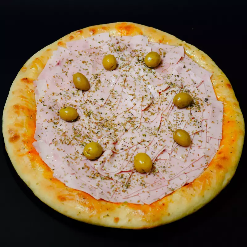 MUZZARELLA CON JAMÓN🍕