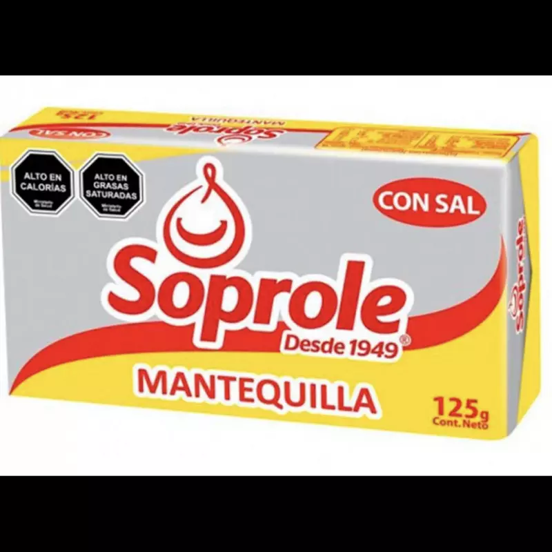Mantequilla soprole 125grs