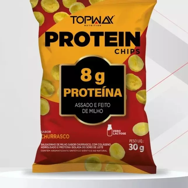 Chips de milho Proteíco Churrasco