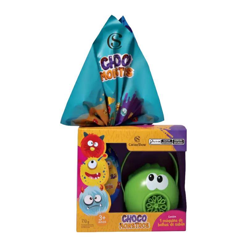 Ovo Páscoa ChocomonstrosLudovico170g