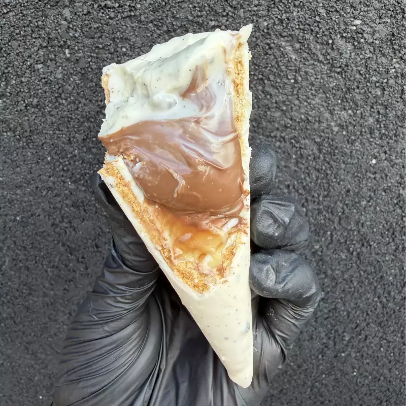 Cone laka oreo com nutella