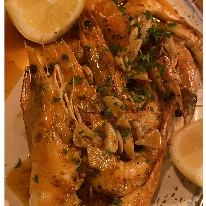 Gambas ao alho