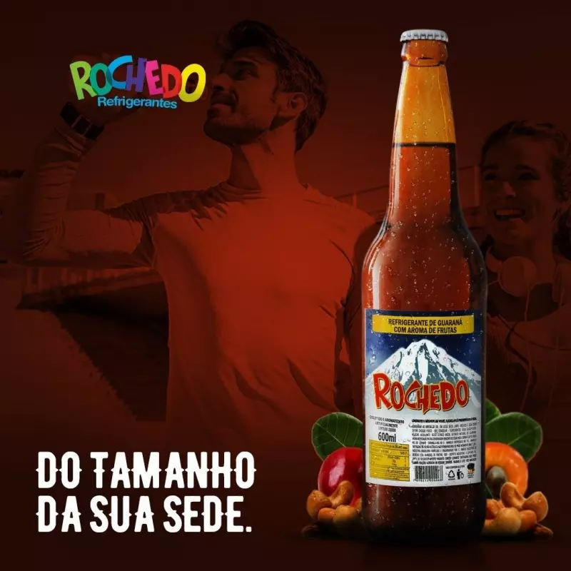 cajuina 600ml com a garrafa