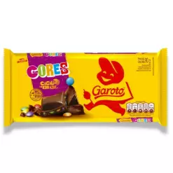 Barra Garoto Cores 90g