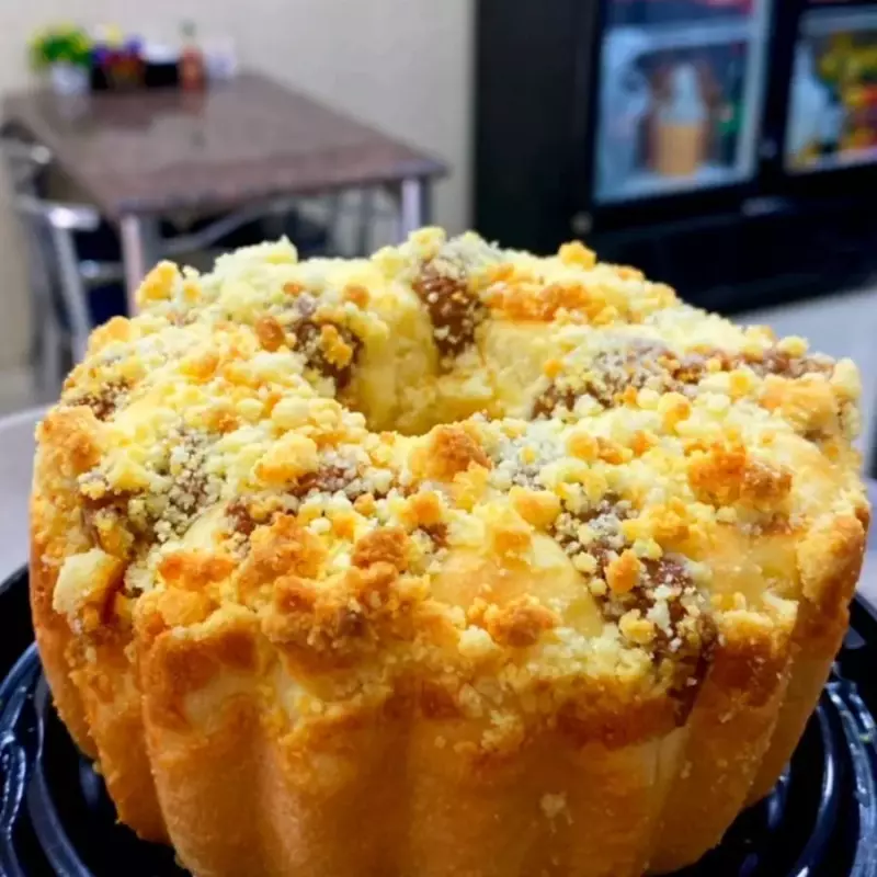 MINI CUCA DE DOCE DE LEITE