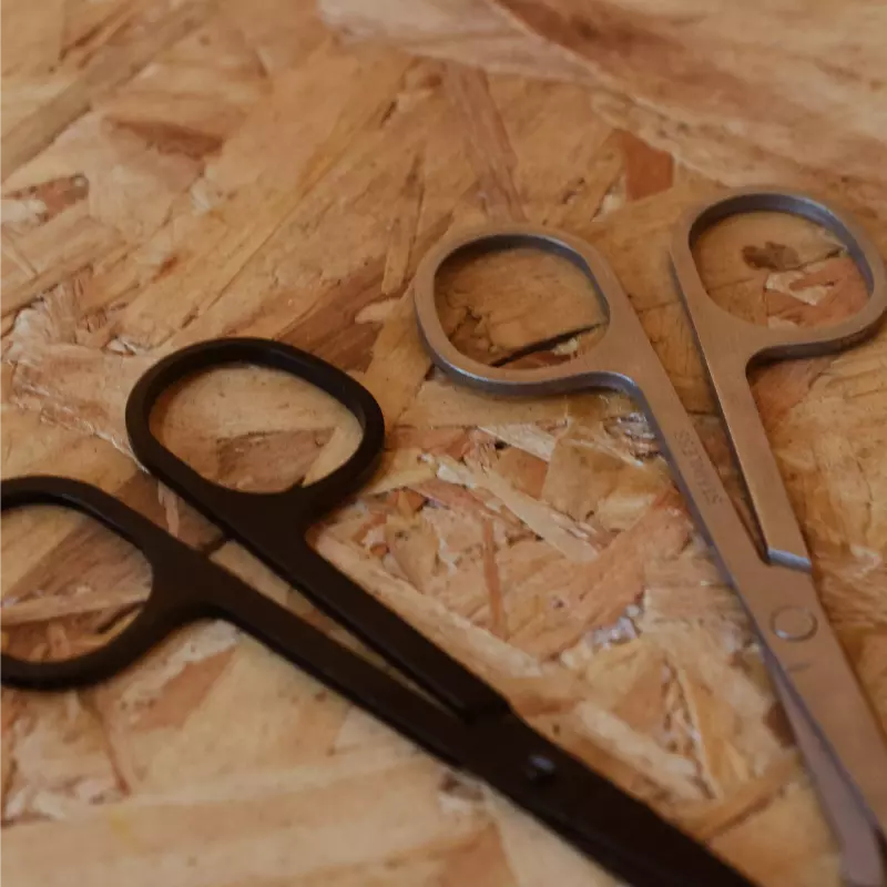 Tesoura Comum Metal Ponta Redonda