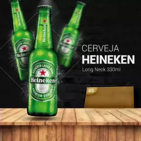 Heineken 330mL long neck