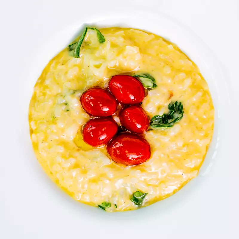 RISOTO MARGUERITA VEGETARIANO