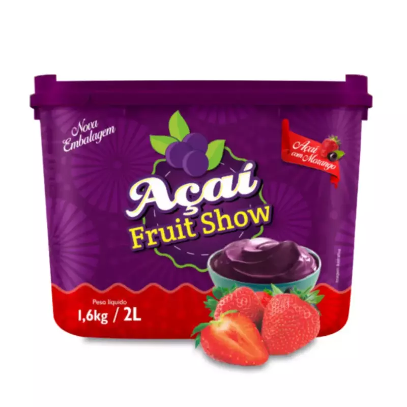 2l Açaí Morango Fruit Show