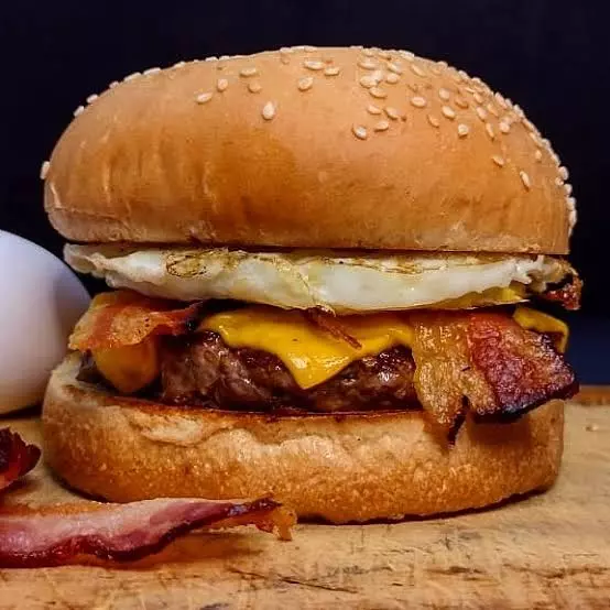 Cheese egg bacon