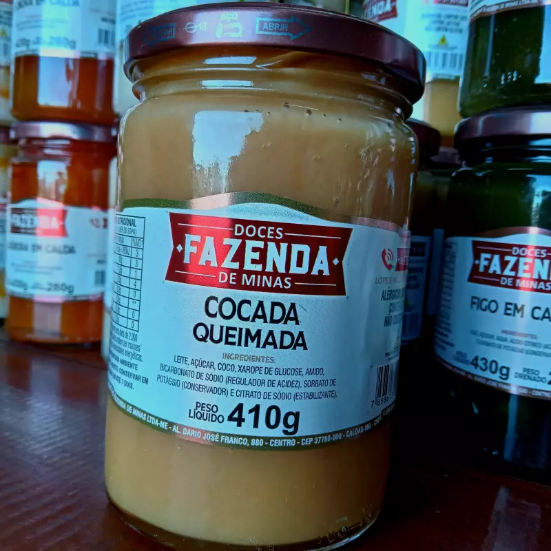 Cocada queimada