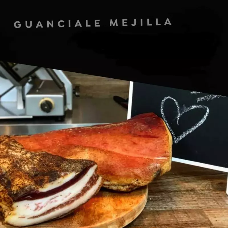 Guanciale mejilla