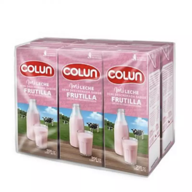 Pack Leche Colun Frutilla