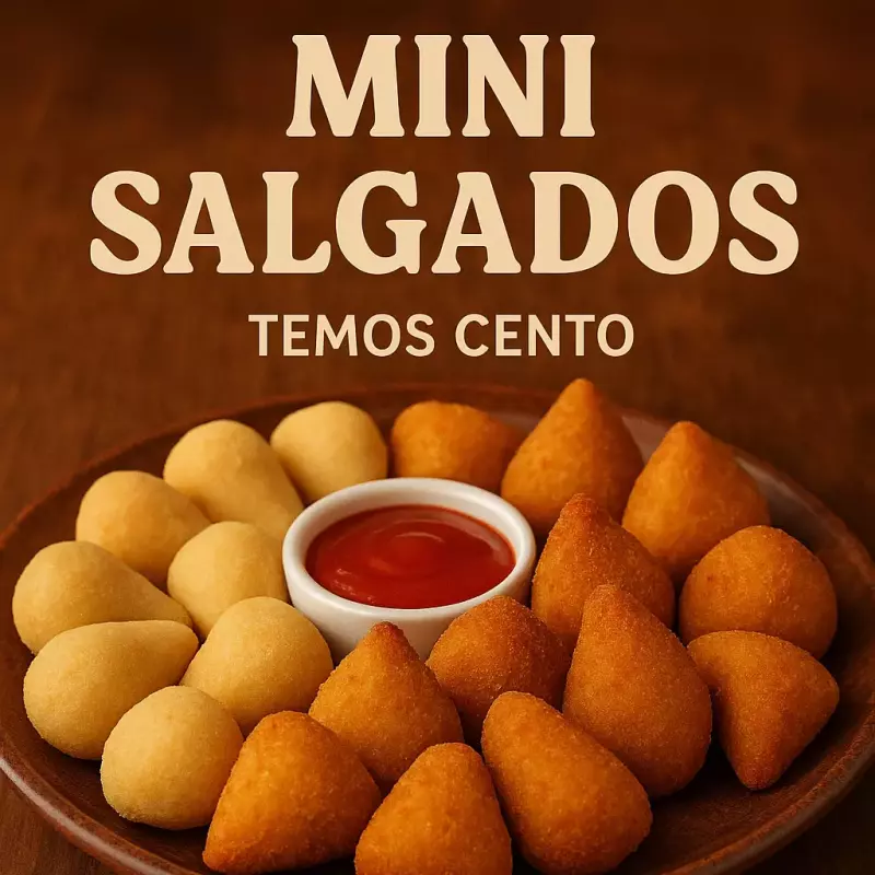 MINI COXINHAS