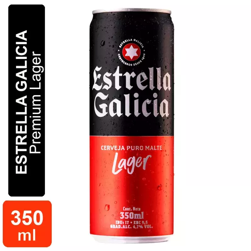 Estrella Galicia Lata 350ml