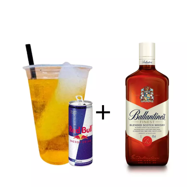 Ballantines + Red Bull - 700 ml