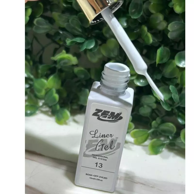 Esm.Gel Ponta Fina Zem 13 Branco