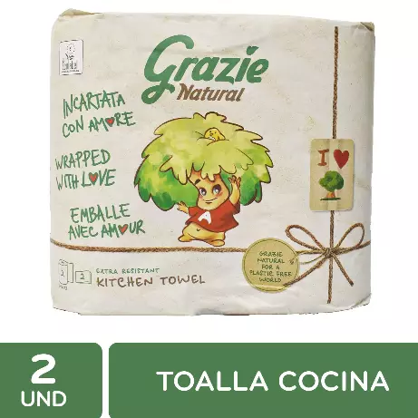 Toallas de cocina naturales