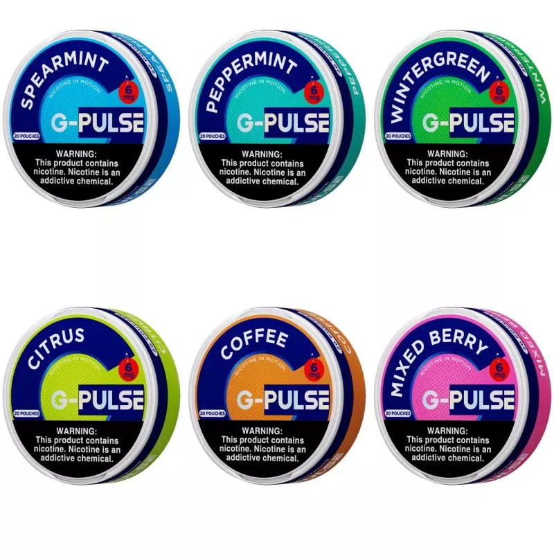 Pouch G-Pulse Spearmint 6mg