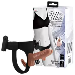 ULTRA PASIONATE DUAL PENIS STRA ON