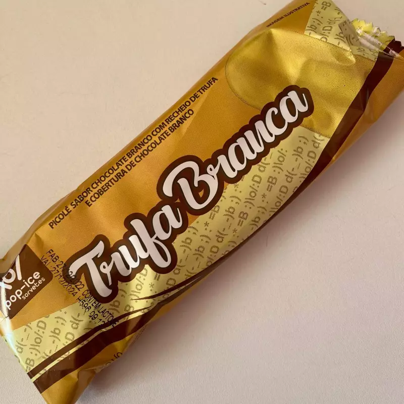 Picolé Trufa branca