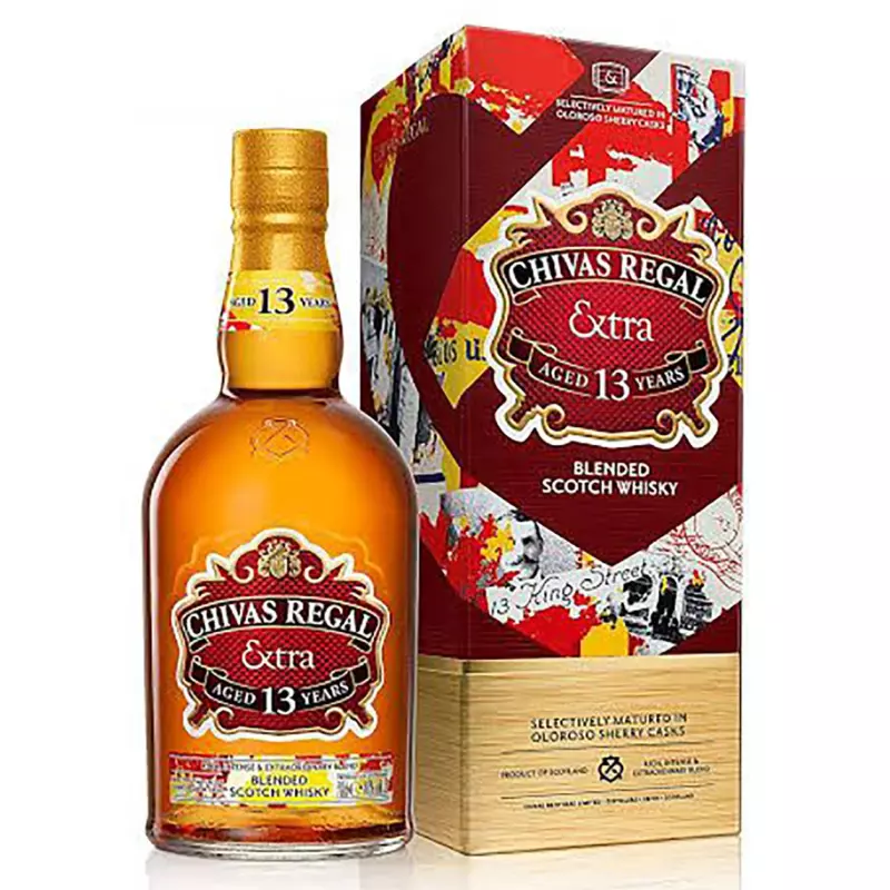CHIVAS REGAL EXTRA 13 AÑOS