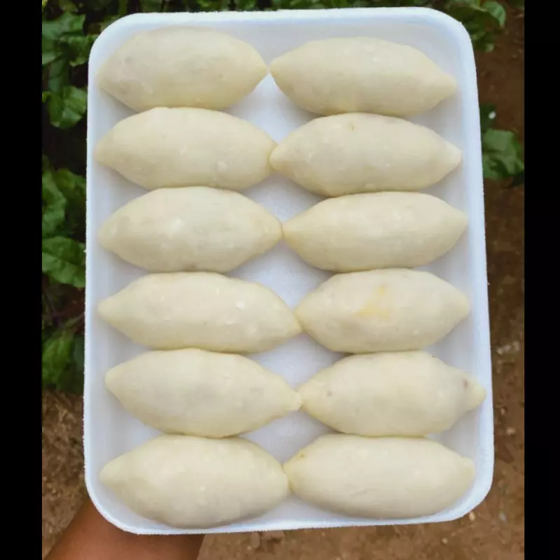 Bolinho de mandioca c calabresa 12un