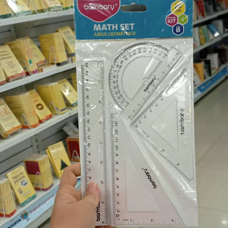 Juego geométrico de 20cm Bambary