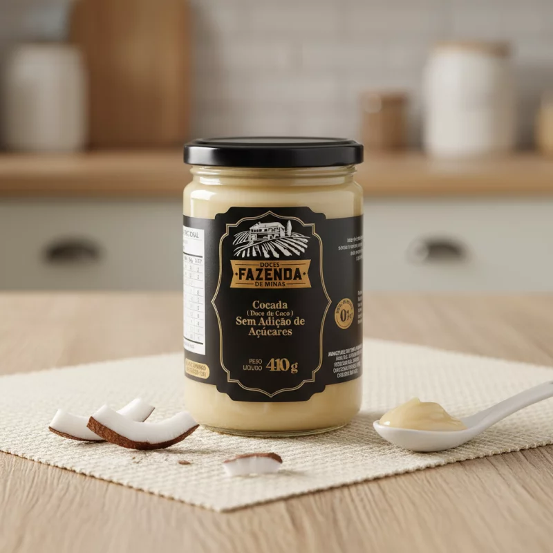 Cocada cremosa ZERO açúcar 410g