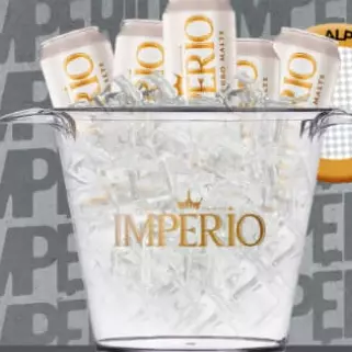 Balde Império Latão