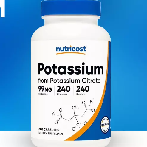 CITRATO DE POTASIO NUTRICOST 240 CAP