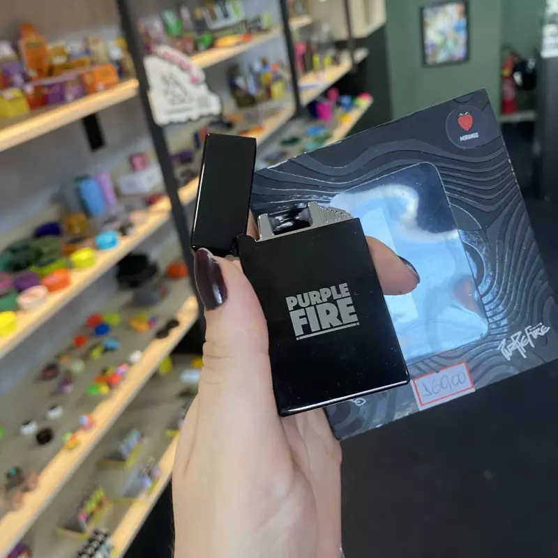 Isqueiro plasma Purple FireX tobacco