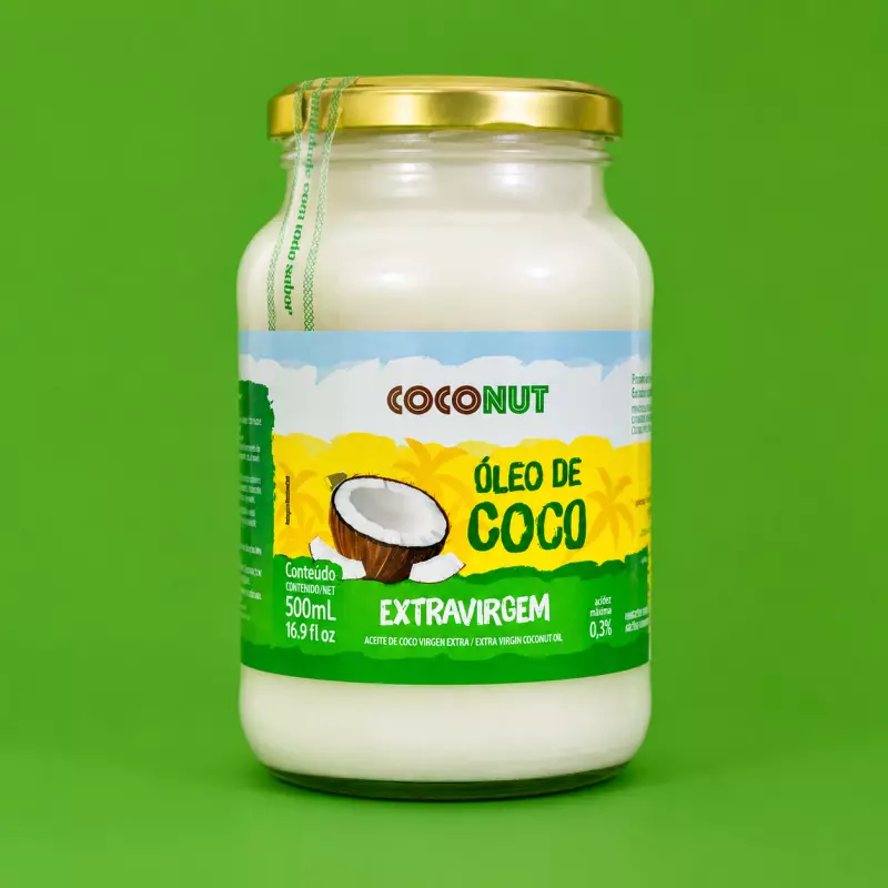 ÓLEO DE COCO - EXTRAVIRGEM