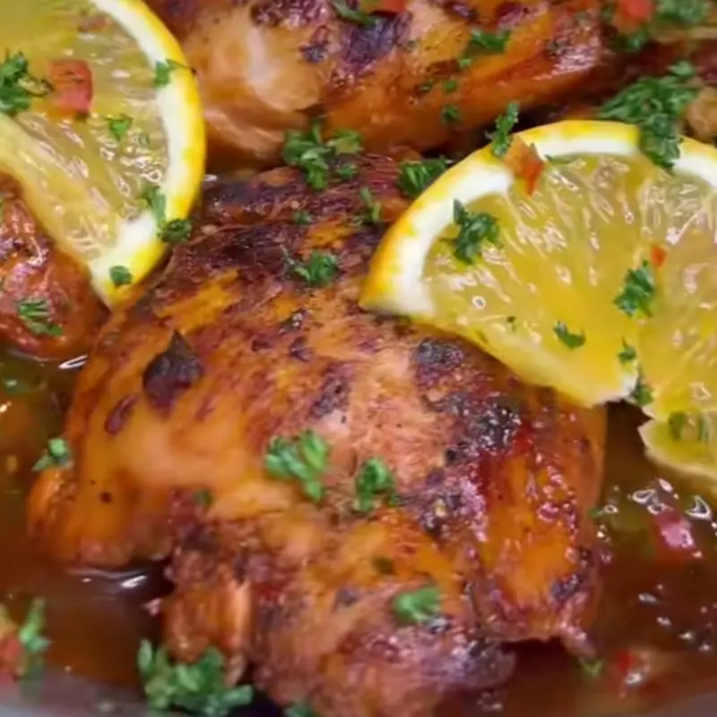 POLLO A LA NARANJA