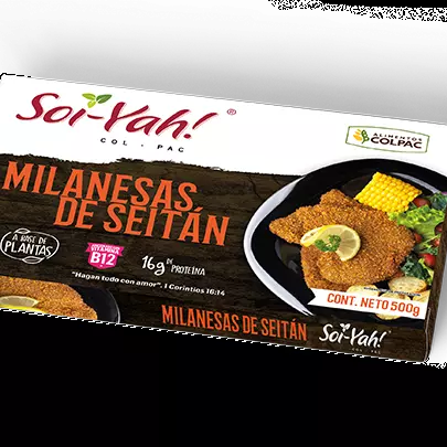 Milanesa de seitán