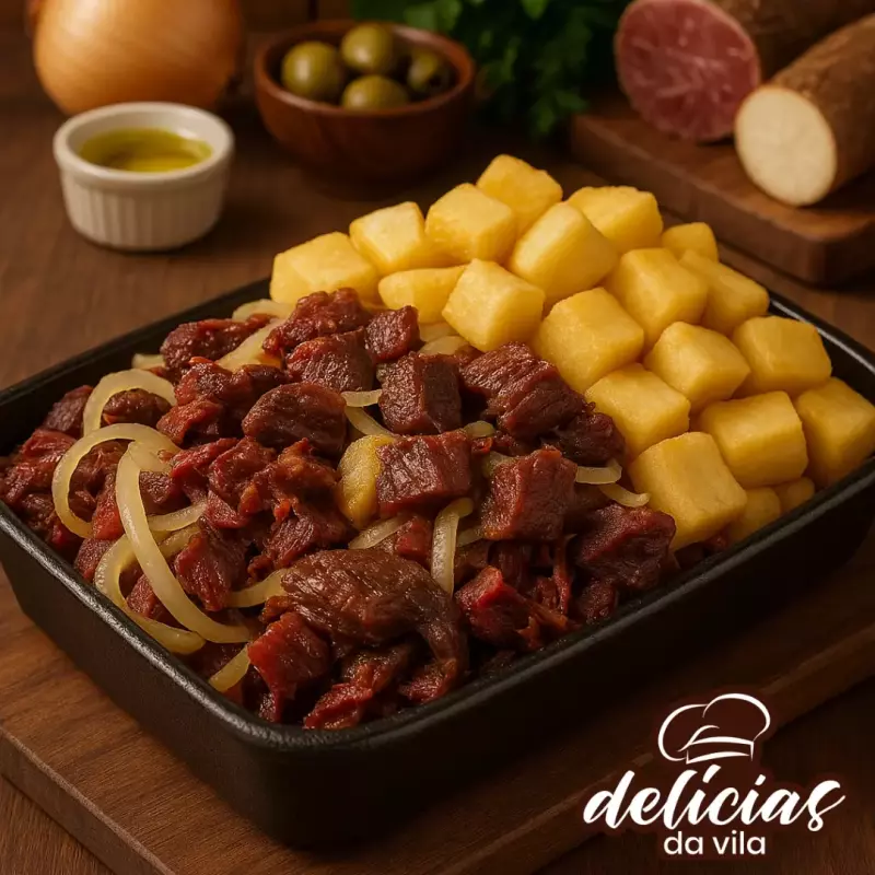 Bom petisco (carne seca)