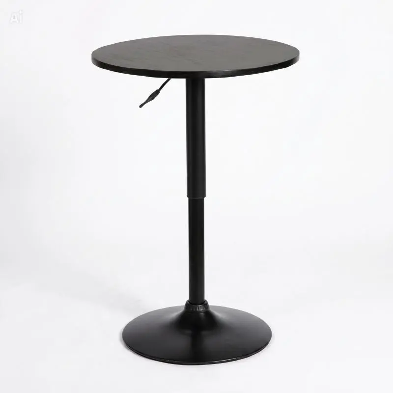 Mesa barra regulable 60cm Negro