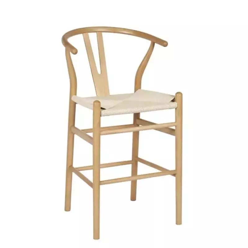 Banqueta Wishbone Madera Natural
