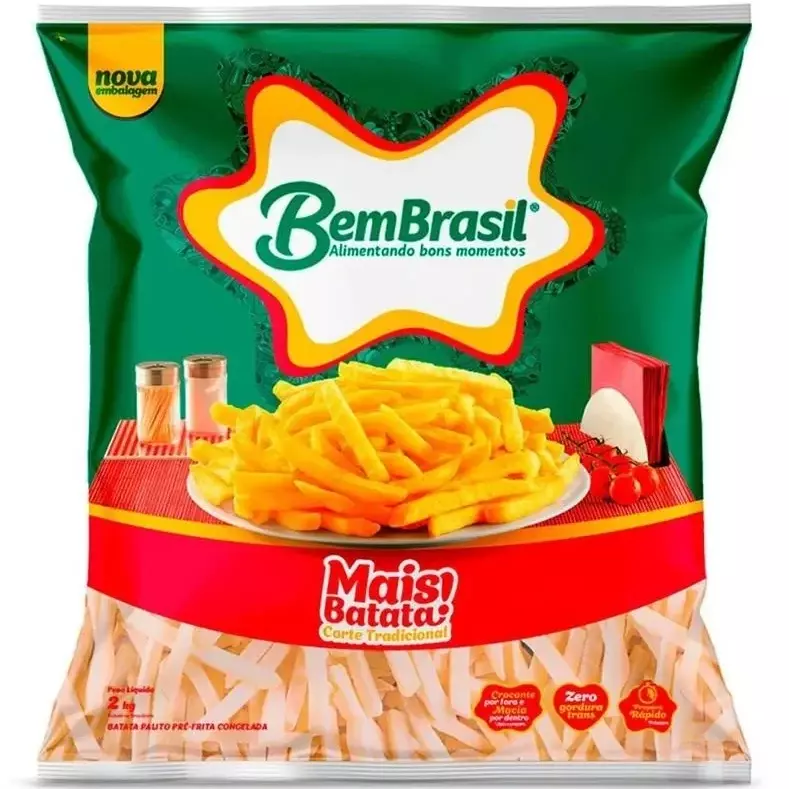 Batata Congelada Bem Brasil 2kg