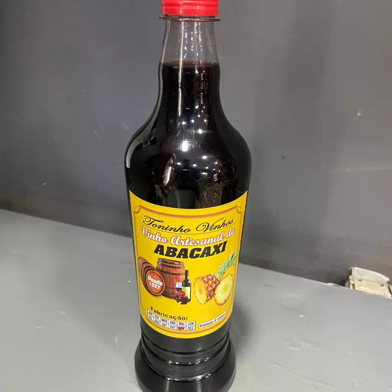 Vinho Artesanal 1Litro Abacaxi