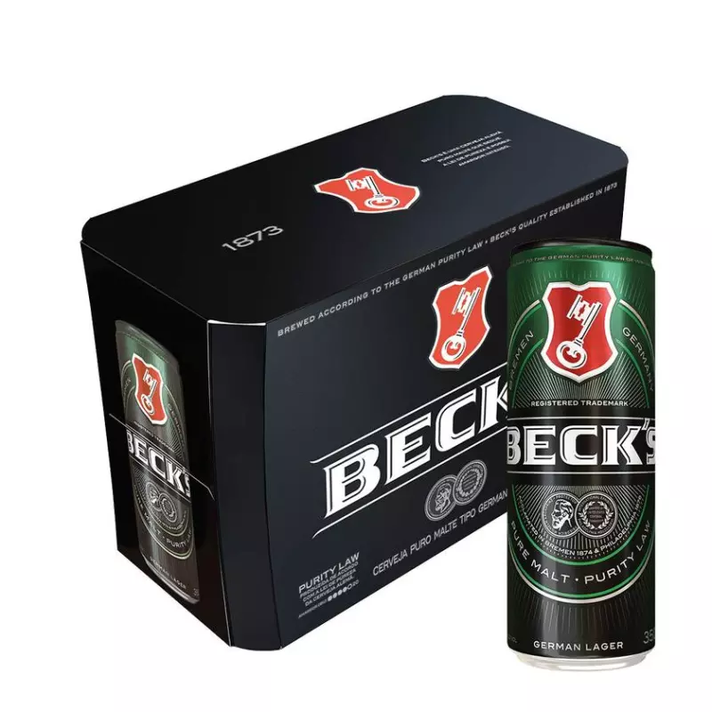 Becks 350 ml - 8 unid