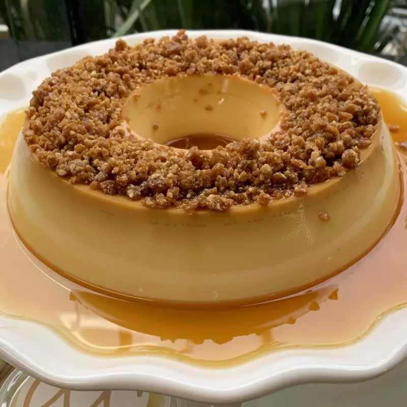 Leite Condensado com crocante