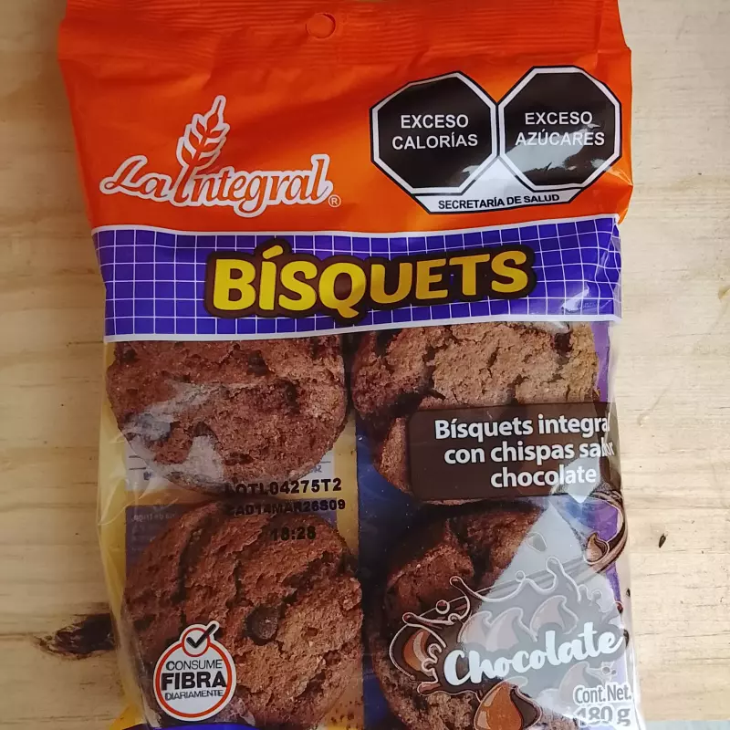 Bisquets integrales chocolate 180g